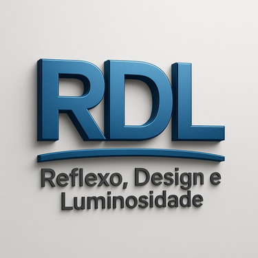 RDL Vidraçaria e Esquadrias de Alumínio. logo