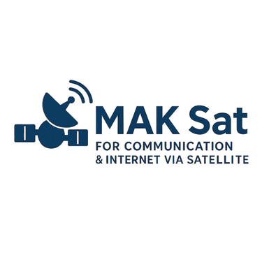 MAK Sat for Communication & Internet Via Satellite logo