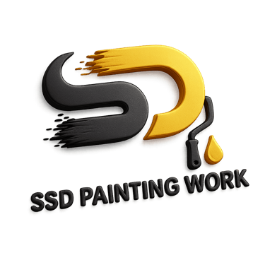 SSD PAINTING WORK logo