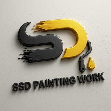 SSD PAINTING WORK logo