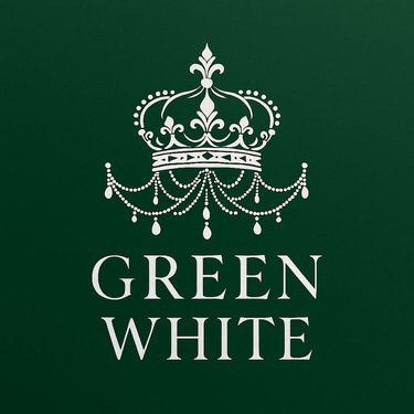 غرين وايت - green white logo