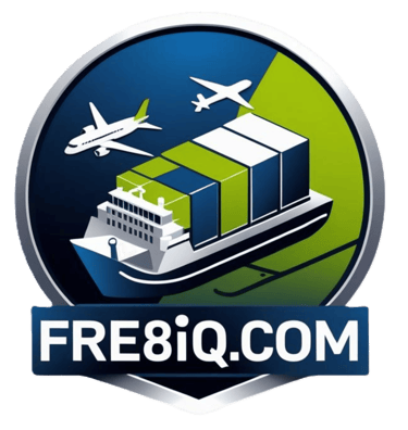 Fre8IQ "Intelligent Freight Solutions" logo