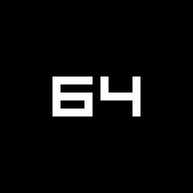 sixty four logo