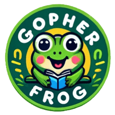 Gopherfrog logo