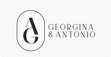 GeorginayAntonio logo