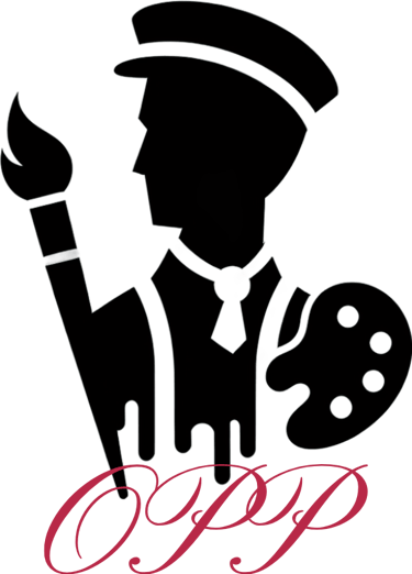 Oil Painting Painter logo