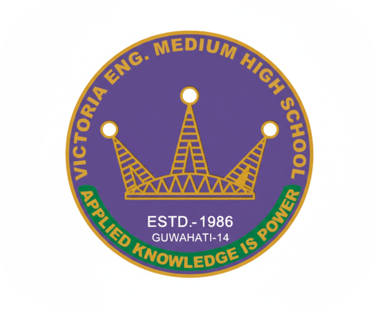 Victoria english medium high school logo