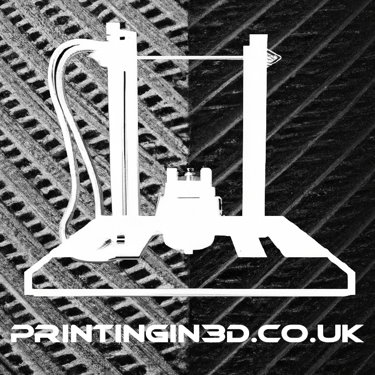 Printing in 3D - UK 3D Printing services and discussion logo