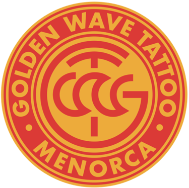 Golden Wave Tattoo Menorca logo