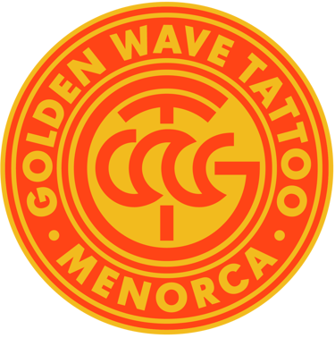 Golden Wave Tattoo Menorca logo