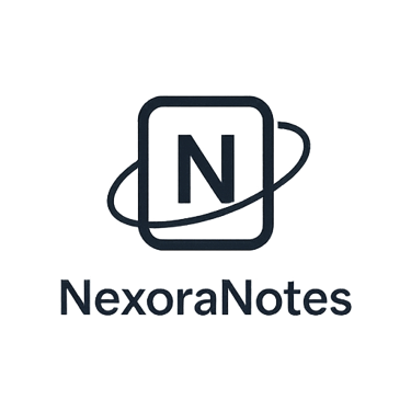 NexoraNotes logo
