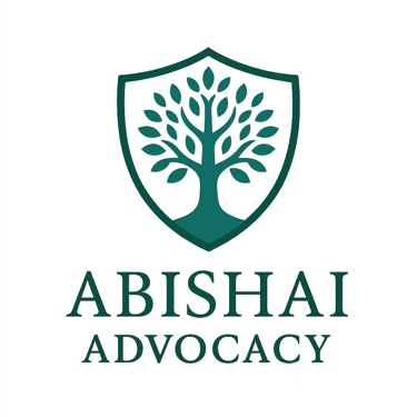 Abishai Advocacy logo