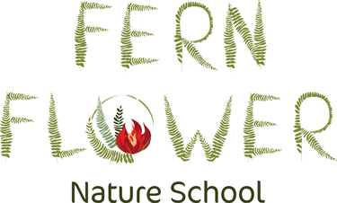 Fern Flower - Nature School logo