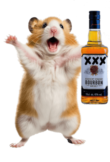 Cuy Borracho (Drunk Guinea Pig) logo