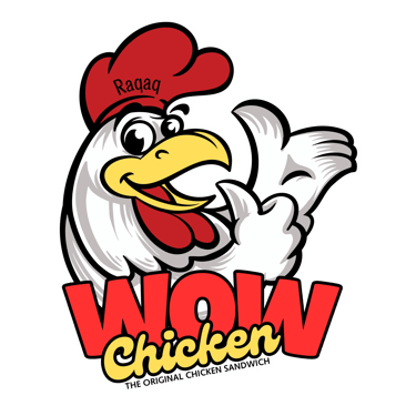 Raqaq Wow Chicken logo