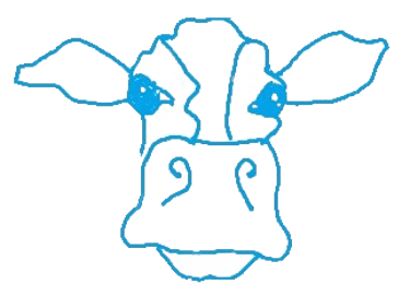 Blue Cow Art logo