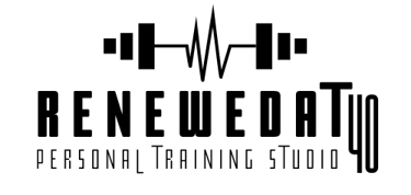 Renewed At Forty logo