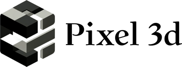 Pixel 3D Déco logo