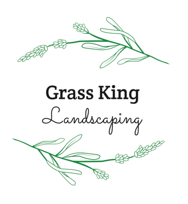 Grass King Landscaping & Snow Removal logo