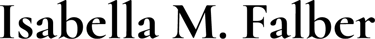 Isabella Falber Performer logo