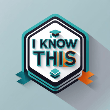 I KNOW THIS logo