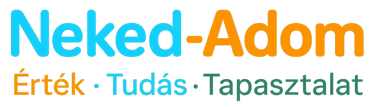 Neked-Adom: Érték, Tudás, Tapasztalat logo