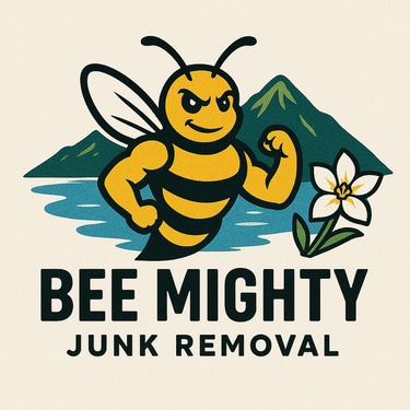 Bee Mighty Junk Removal logo