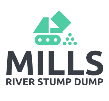 Mills River Stump Dump logo