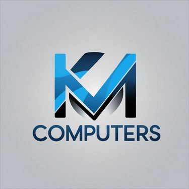K M COMPUTERS logo