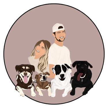 Walkin' Paws Flint In-Home Dog Boarding logo