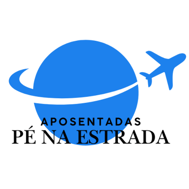 GRUPO DE VIAGENS APOSENTADAS PÉ NA ESTRADA logo