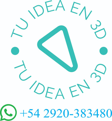Tu Idea en 3d logo