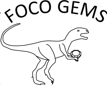 FOco Gems LLC., Gemstone(s), Authored Books, Geology logo