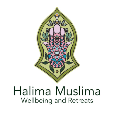 Halima Muslima Wellbeing and Retreats logo
