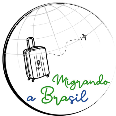 Imigrando a Brasil logo