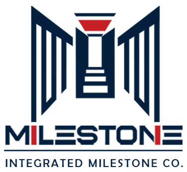 In. Milestone logo