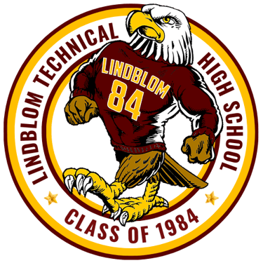 Lindblom Technical High School Class of 1984 Reunion logo