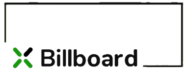 X Billboard logo