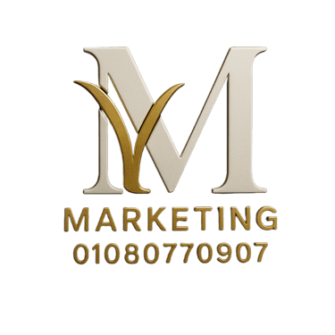 Ym advertising logo