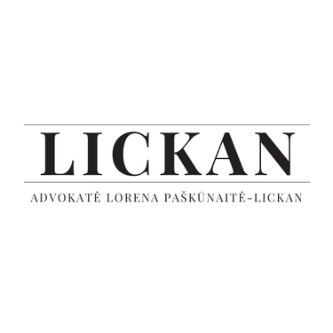 Advokatė Lorena Paškūnaitė Lickan logo