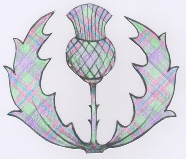 Tartan Thistle Dancers logo