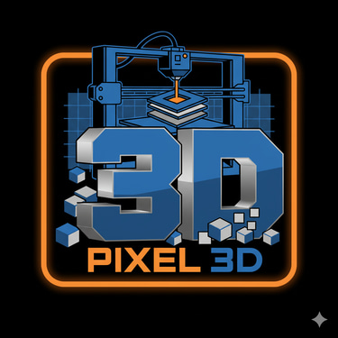 pixel 3d logo
