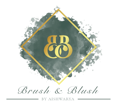 Brush & Blush, The Luxury Salon & Makeup Studio logo