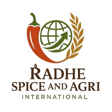radhe spice and agri international logo