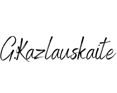 Rašytoja Gabrielė Kazlauskaitė logo