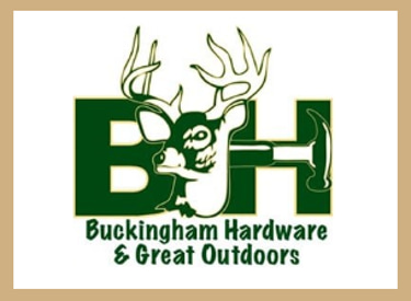 Buckingham Hardware & the Great Outdoors logo