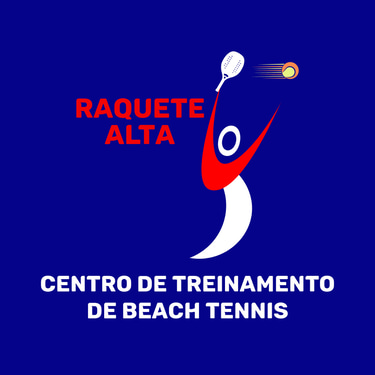 Centro de Treinamento de Beach Tennis - Raquete Alta logo