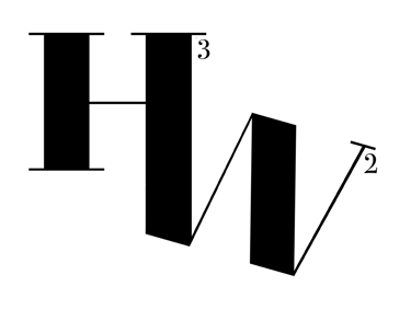 h3w2design logo