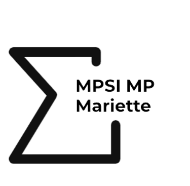 CPGE MPSI Mariette logo