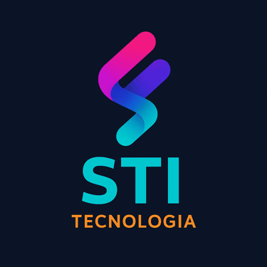 sti tecnologia e inovação. logo